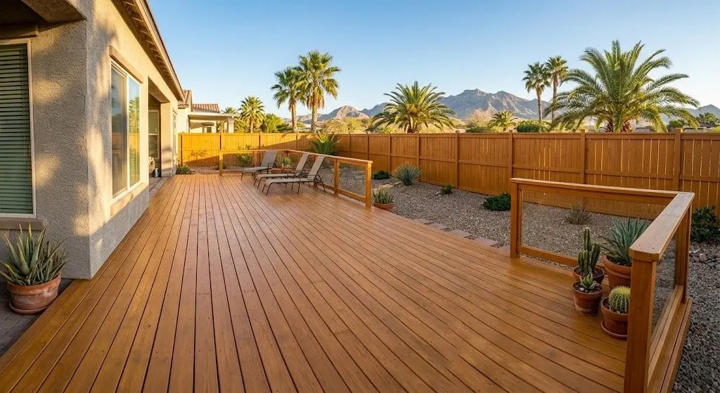 Fence and Deck Staining Las Vegas