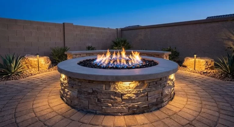 Fire Pit and Fire Feature Installation Las Vegas