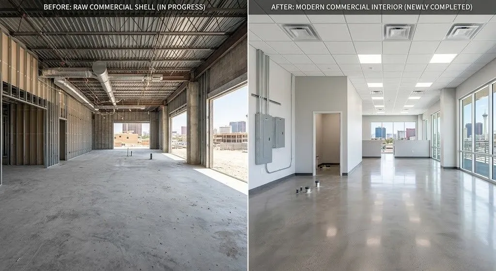 Shell Space Buildout Las Vegas
