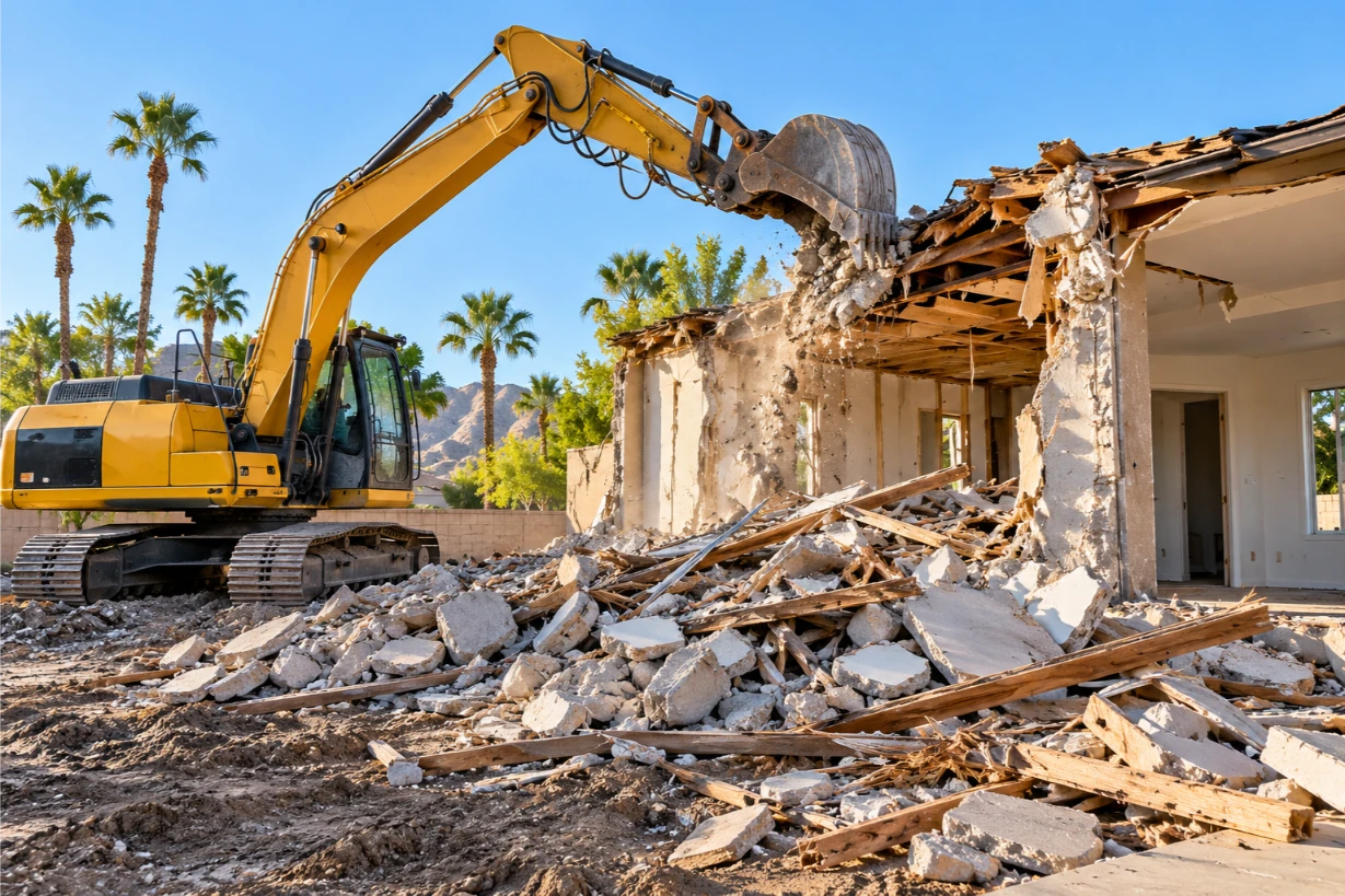 Demolition Process Las Vegas