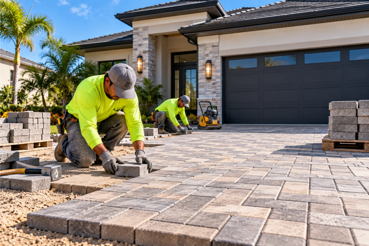 Pavers vs Concrete Las Vegas